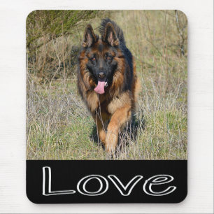 Liefde Duitse Herdershond Puppies Muismat