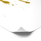 Liefde Duitsland Vlag Perfect Poster (Hoek)