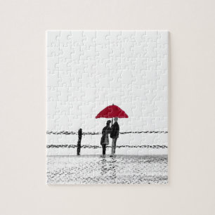 Liefde echtpaar legpuzzel