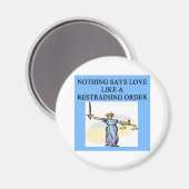 liefde echtscheiding grap magneet (Voorkant / Achterkant)