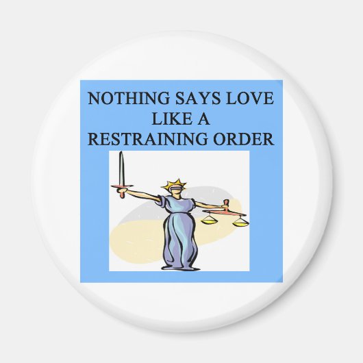 liefde echtscheiding grap magneet (Voorkant)