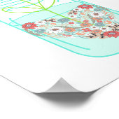 Liefde een ander Bijbelse Verse Poster (Hoek)