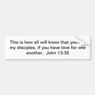 Liefde een ander bumpersticker