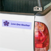 Liefde een ander bumpersticker (Op Truck)