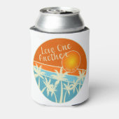 Liefde een ander Christelijk design Blikjeskoeler (Blikje Achterkant)