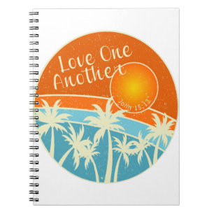 Liefde een ander Christelijk design Notitieboek