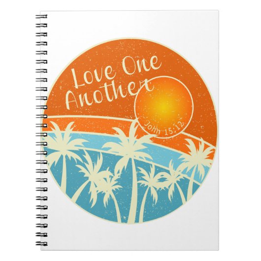 Liefde een ander Christelijk design Notitieboek (Voorkant)