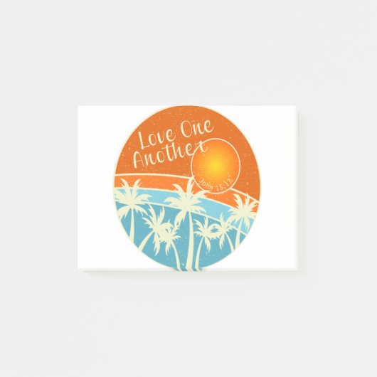 Liefde een ander Christelijk design Post-it® Notes (Voorkant)