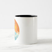 Liefde een ander Christelijk design Tweekleurige Koffiemok (Center)