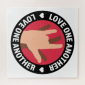 Liefde een ander legpuzzel (Horizontaal)