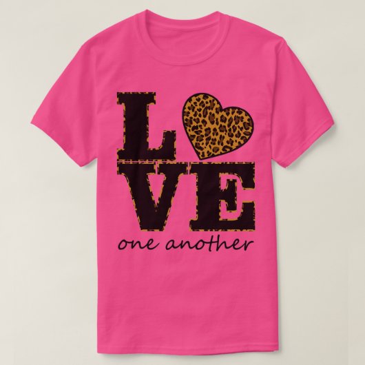 Liefde een ander Sinaasappel T-shirt (Design voorkant)