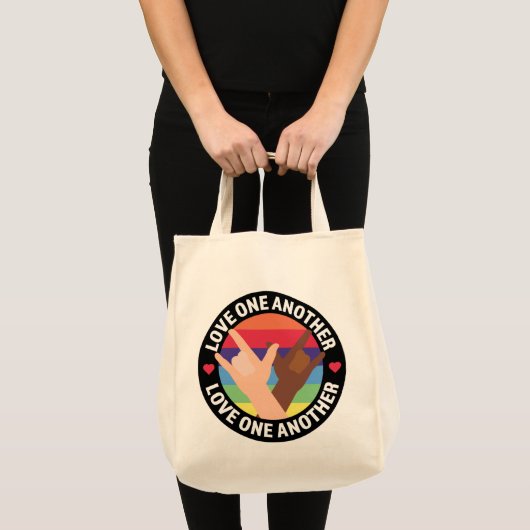Liefde een ander tote bag (Voorkant (product))