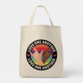 Liefde een ander tote bag (Achterkant)