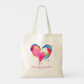 Liefde Een Andere Bijbel Verse Johannes 1334 Tote Bag (Achterkant)