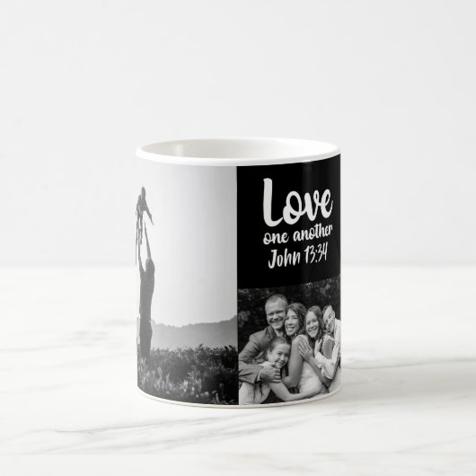 Liefde Een andere John 13:34 Gepersonaliseerde Mug Koffiemok (Center)