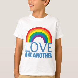 Liefde een andere regenboog Christelijke Kinderen T-shirt