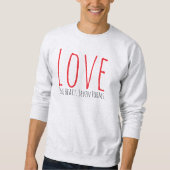 Liefde - één hart. Zeven vormen T-shirt (Voorkant)