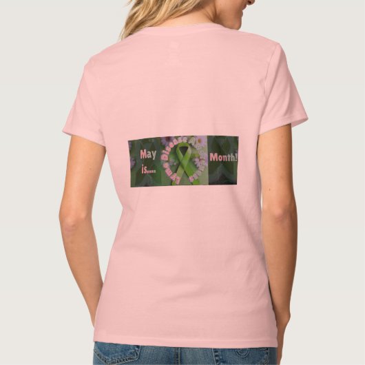 Liefde Een Lyme Ziekte Patiënt Vrouwen Volwassen T T-shirt (Achterkant)