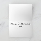 Liefde een verpleegster bedankt Medical Art White (Binnen)