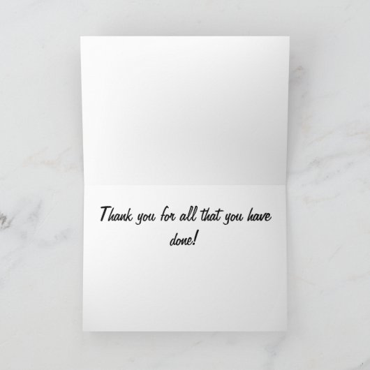 Liefde een verpleegster bedankt Medical Art White (Binnen)