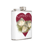 Liefde Eendjes Heupfles (Rechts)