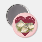 Liefde Eendjes Magneet (Voorkant / Achterkant)