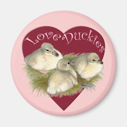 Liefde Eendjes Magneet (Voorkant)