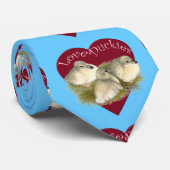 Liefde Eendjes Stropdas (Opgerold)
