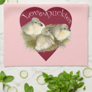 Liefde Eendjes Theedoek