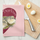 Liefde Eendjes Theedoek (Quarter Fold)