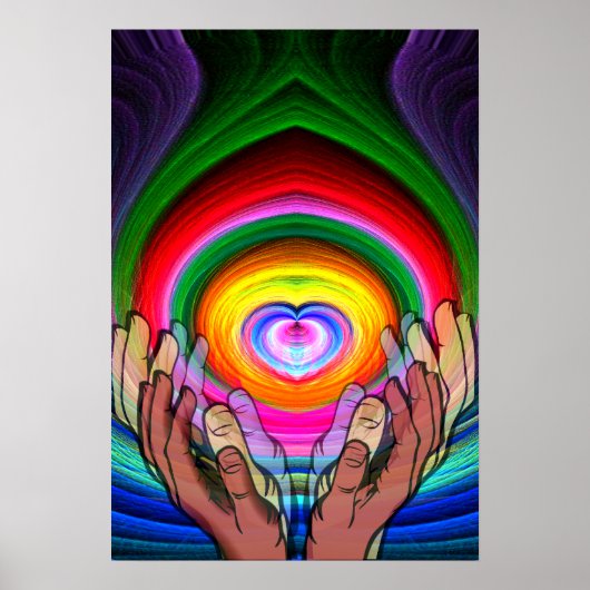 Liefde, eenheid en vrede_ poster (Voorkant)