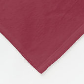 Liefde Eenvoudig Schrift Rood Fleece Deken (Hoek)