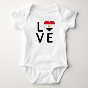 Liefde - Egyptische vlag Romper