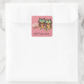 Liefde Eigenaren ontwerpen Labels Stickers (Tas)