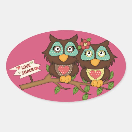 Liefde Eigenaren ontwerpen Labels Stickers (Voorkant)