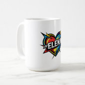 Liefde Elena Koffiemok (Voorkant links)