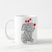 Liefde Elephant! Koffiemok (Links)