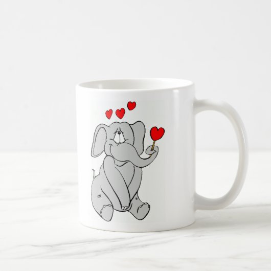 Liefde Elephant! Koffiemok (Rechts)