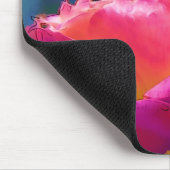 Liefde elke andere Waterverf Roos Bloom Muismat (Hoek)