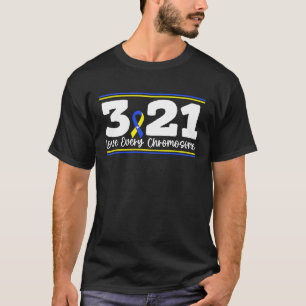 Liefde elke chromosoomtriomie 21-laagsyndroom A T-shirt