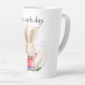 Liefde elke dag Latte Mok (Rechterhoek)