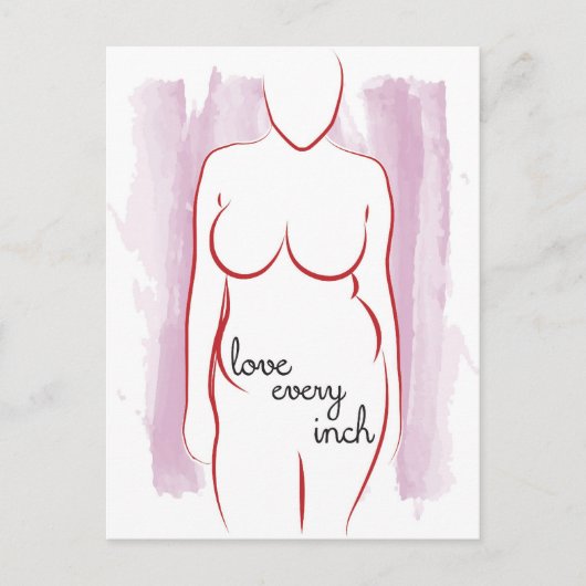 Liefde elke inktBriefkaart Briefkaart (Voorkant)