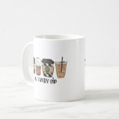 Liefde elke sip koffiemok (Voorkant links)