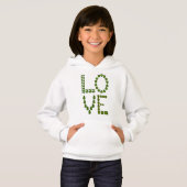 Liefde – Emerald Green Edelsteen Lettering (Voorkant volledig)