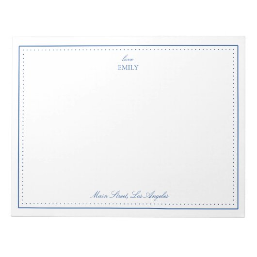 Liefde, Emily Notitieblok (Voorkant)