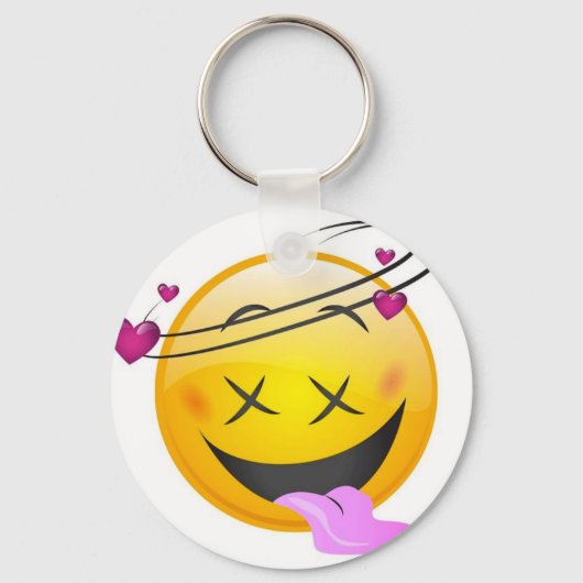 liefde emoji sleutelhanger (Voorkant)