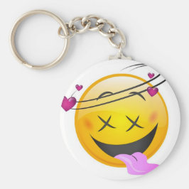 liefde emoji sleutelhanger