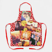 Liefde Emoji's Deel de Liefde in Stijl Schort (Voorkant)