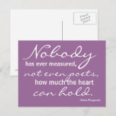 Liefde, emotie, hart - Briefkaart (Voorkant / Achterkant)