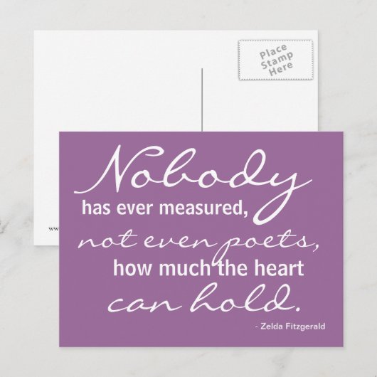 Liefde, emotie, hart - Briefkaart (Voorkant / Achterkant)